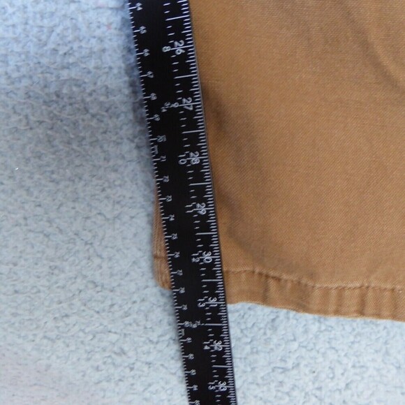 Key Pants Mens 38x34 Brown Dungarees Duck Heavyweight Cotton Carpenter Trucker - Picture 9 of 10